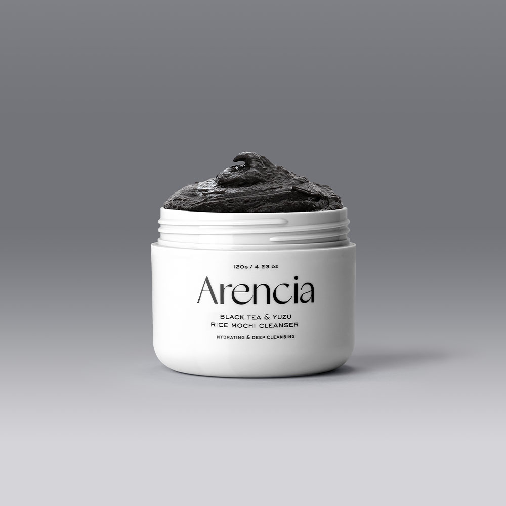 ARENCIA BLACK TEA RICE MOCHI CLEANSER (LIMPIADOR FACIAL CON CARB&Oacute;N ACTIVADO)